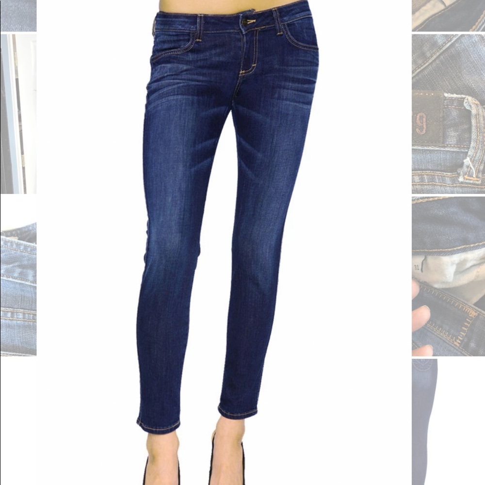 Siwy Denim Hannah slim Crop jeans in Intense Love